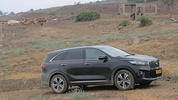 מבחן דרכים קיה סורנטו V6 - האם הוא באמת שווה 280 אלף שקלים? צילום: שטח
