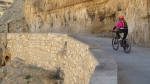 טיול אופניים לואדי קלט, עין מבוע, עין קלט, סנט ג'ורג לסיום אפי בצומת אלמוג. צילום: כרמית, רוני, אבי