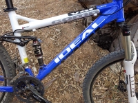 מבחן אופניים אידאל VSR קומפ. שלדת אלומיניום סדרה 7000. מתלה 4 זרועות ומשקל עצמי של 14.2 ק