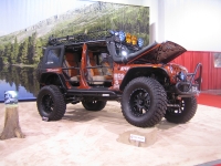 תערוכת SEMA 2011, תערוכת שיפורי הרכב ואביזרי הרכב הגדולה. ג\'יפים משופרים זו לא מילה גסה צילום: אילי אשרמן