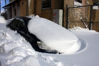 4X4 בשלג. מנהרת הרוח במג\'דל שאמס העניקה למכונית הקבורה, עיצוב אירודינמי מתקדם. צילום: רמי גלבוע