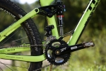 מבחן אופניים Trek Fuel EX 9.8. משולש שלדה קדמי קרבון, מתלה אחורי מסגסוגת. האם אלו האופניים הטוביםם ביותר שרכבנו עליהם? ייתכן מאד. המחיר אבל...אאוץ'. צילום: תומר פדר