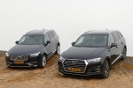 מבחן רכב וולוו XC90 מול אודי Q7. פרימיום-שטח עם 7 מושבים וטונות של טכנולוגיה. אבל האם האודי ו-וולוו כמפורסם? צילום: ניר בן זקן