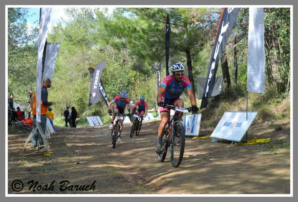 קבוצת CCC בפעולה. מירוץ ראשון בסבב TREK ברמות מנשה. צילום: נח ברוך באדיבות CCC