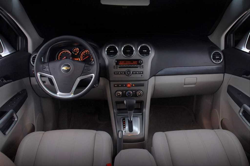 Captiva Sport Dashboard. Photography - Chevrolet