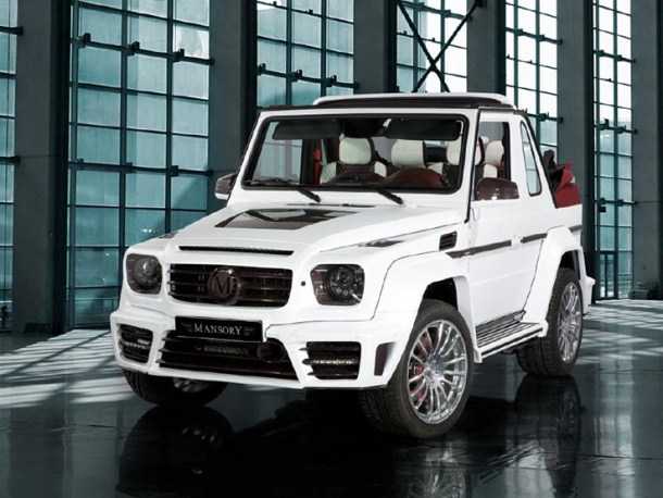 MANSORY SPERANZA - רק 700 סוסים ועבודת מרכב מקיפה לגרסה הקצרה-פתוחה של מרצדס G וואגן. צילום: מנסורי