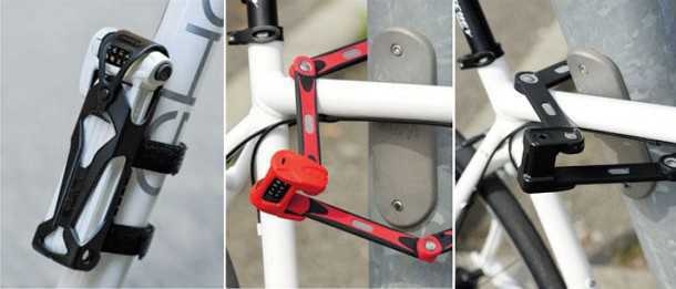 מנעול אופניים ABUS BORDO 5900. דגמים נוספים יגיעו בצבעים שונים, עם מנעול מקודד או מפתח ומנשא לתלייה על האופניים. צילום: ABUS