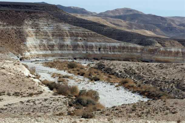 מסלול טיול שטח בחסות יונדאי - פינה אופיינית בדרך בהר הנגב. צילום: פז בר