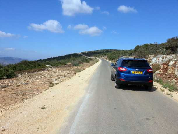 טיול שטח הר טורען. מקיבוץ בית רימון עד למצפה נטופה על דרך נוף הר טורען. צילום: רוני נאק