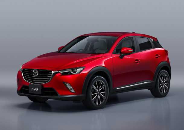 מאזדה CX-3. אצלנו בקיץ 2015 ומתבססת על המאזדה 2 החדשה. צילום: מאזדה