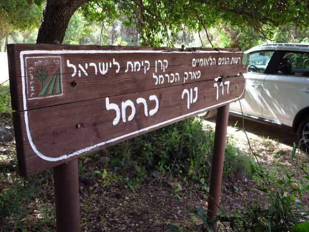 מסלול טיול עם מיצובישי אאוטלנדר לדרך נוף כרמל. צילום: רוני נאק