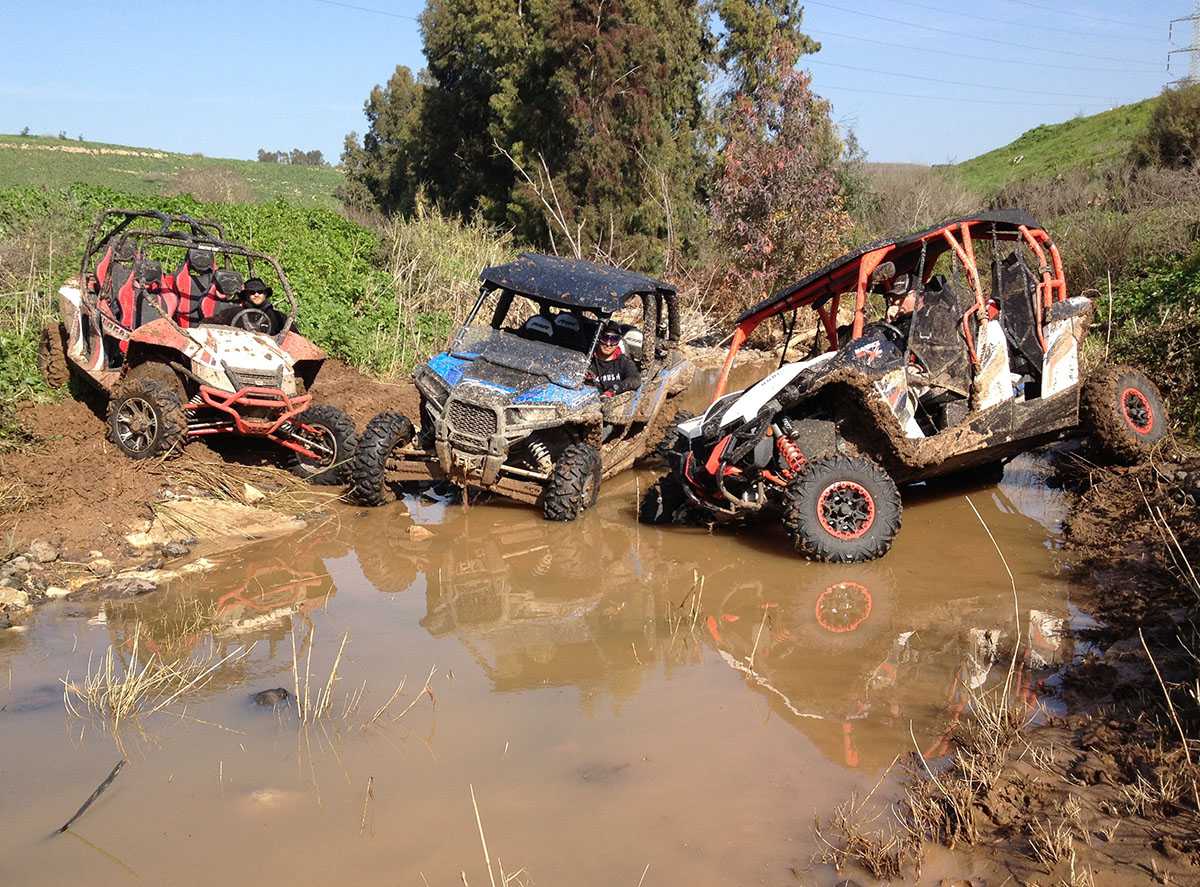 מי מאלו יהיה הצעצוע האולטימטיבי? RZR מול מאבריק מול ווידלקאט. צילום: נועם אופרן