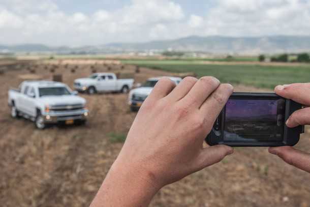 מבחן משווה: שברולט סילבראדו מול דודג' ראם מול פורד F350. צילום: נועם עופרן