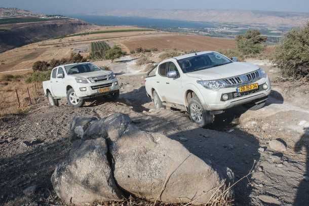 מיצובישי טריטון נהנה מכיול מתלים טוב יותר ולכן יהיה נוח יותר ובטוח יותר בכל מצב. צילום: נועם עופרן