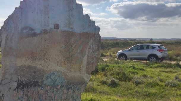 מבחן רכב הונדה HRV. נוח בעיר ובכפר - חסכוני בדרך לשטח, מנוע חסכן ולא דינאמי. צילום: רוני נאק