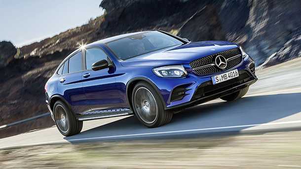 כמו מרצדס GLC קופה שבצילום - גם דגם GLA יקבל גרסת קופה ערסית וקטנה. צילום: מרצדס