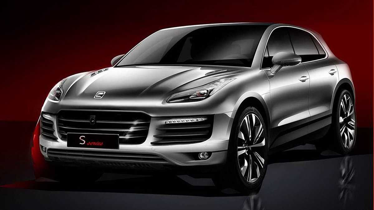 Zotye-SR8-Macan- - לא רק רולקס ולואי וויטון...הסינים מחקים גם מכוניות של פורשה - לפחות במראה. צילום: ZOTYE