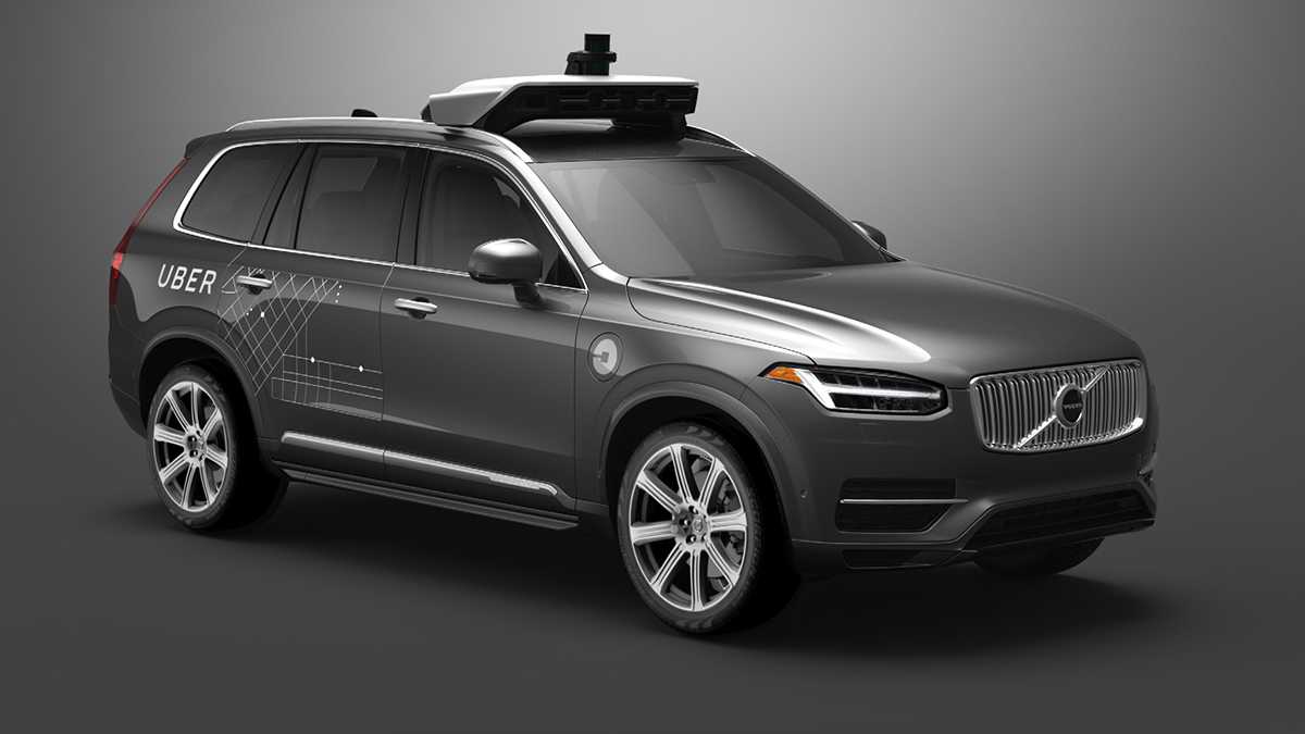 וולבו XC90 יהיה פרד הניסויים יחד עם UBER לפיתוח מונית אוטונומית. צילום: וולבו