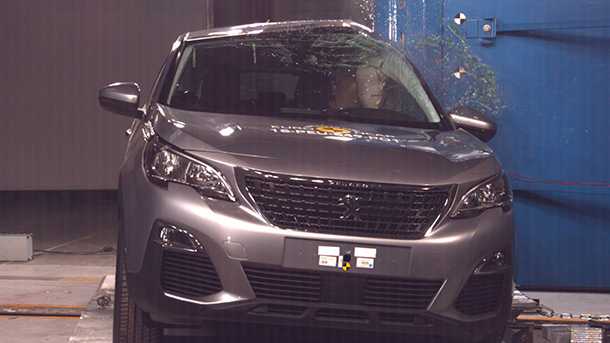 peugeot-3008-ציון מירבי ותשבוחות במבחן הריסוק לג'יפון של פיז'ו. צילום: NCAP