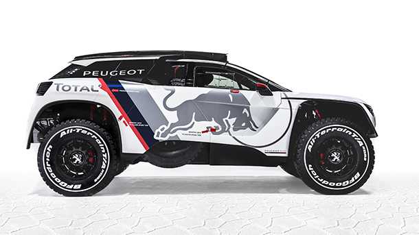 רכב מירוצים חדש לראלי דקאר Peugeot 3008 DKR. צילום: פיז'ו