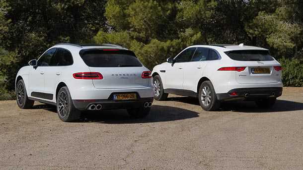 מבחן דרכים השוואתי גיאור FPACE מול פורשה מאקאן. שני רכבי פנאי מרשימים עם גישה שונה למתכון. יצא טעים - אבל אחרת - אצל שניהם. ליגואר תא מטען גדול יותר רק שתדעו צילום: רוני נאק