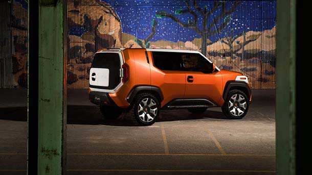 Toyota FT4x Concept רכב תצוגה מצויד ומאובזר ובעיקר קטן עם קריצה עתידית לדור רכבי השטח הקטן של טויוטה אבל ובעיקר התאמה לצרכים המקוונים של דור Y. צילום: טויוטה