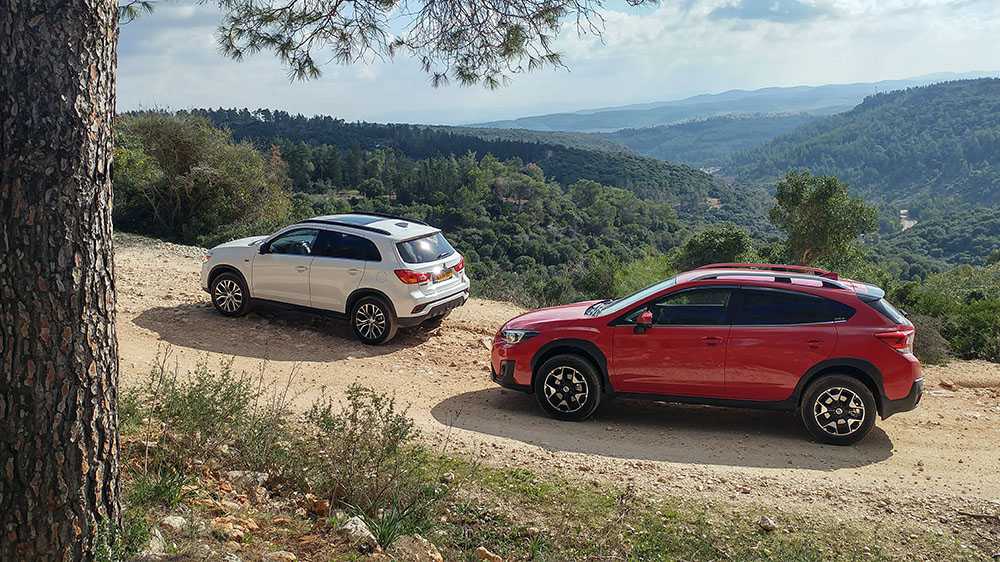 מבחן משווה מיצובישי ASX מול סובארו XV - מי תהיה היפנית המועדפת עלינו? צילום: רוני נאק