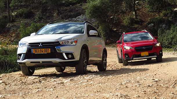 מבחן משווה מיצובישי ASX מול סובארו XV - מי תהיה היפנית המועדפת עלינו? צילום: רוני נאק