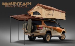 לא להתלהב זה רק קונפסט - ניסאן ארמדה MOUNTAIN PATROL מוכן לצאת למסע. צילום: ניסאן