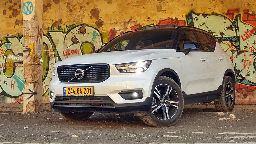 מבחן דרכים וולוו XC40 T5 - צלע שלישית ומלהיבה במשולש רכבי הפנאי של וולוו. צילום: רוני נאק