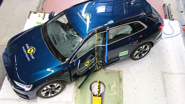 אאודי ETRON רכב הפנאי החשמלי של אאודי - תיכף יעלה לכבישי ישראל (בחיפוש אחרי עמדות טעינה). צילום: NCAP