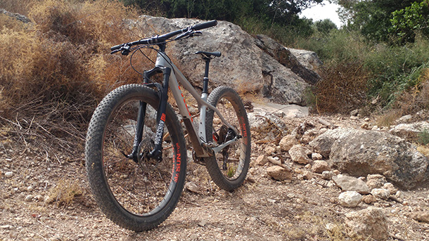 מבחן אופניים TREK Stache 7.9. צמיגים שמנים ושלדה עליזה ליצירת חיוכים רחבים במיוחד. צילום: רוני נאק