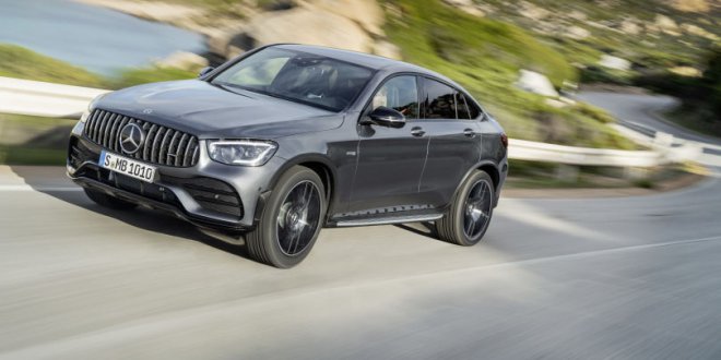 מרצדס מציגה גרסת AMG ל-GLC בתצורת קופה ו-5 דלתות. צילום: מרצדס